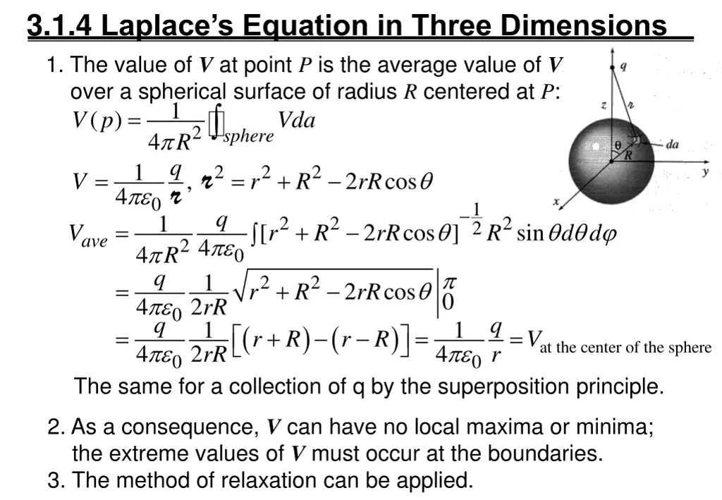 3 1 4 laplace s equation in three dimensions