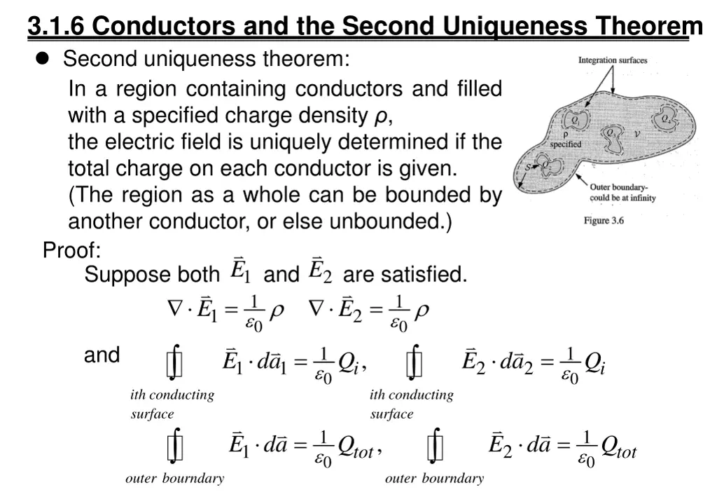 3 1 6 conductors and the second uniqueness