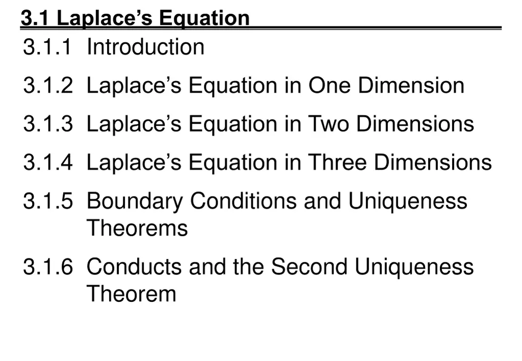 3 1 laplace s equation 3 1 1 introduction