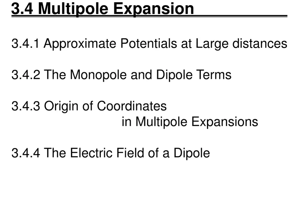 3 4 multipole expansion