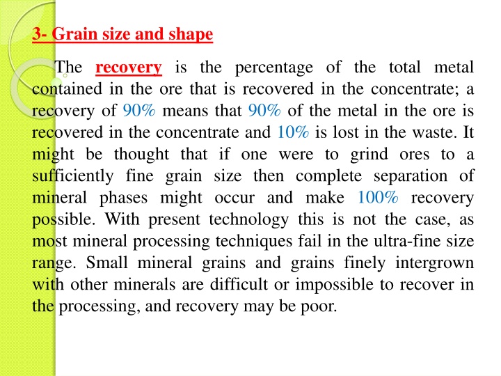 3 grain size and shape