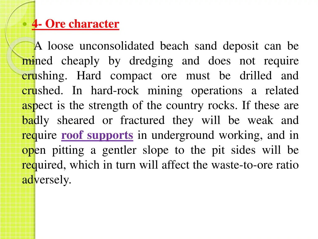 4 ore character
