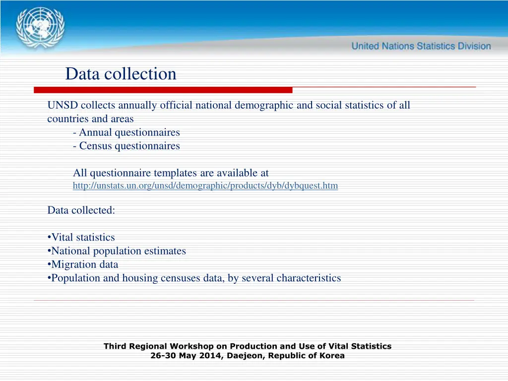 data collection