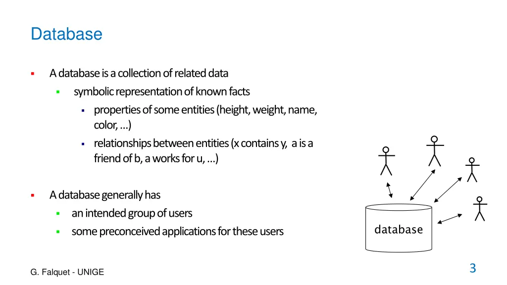 database