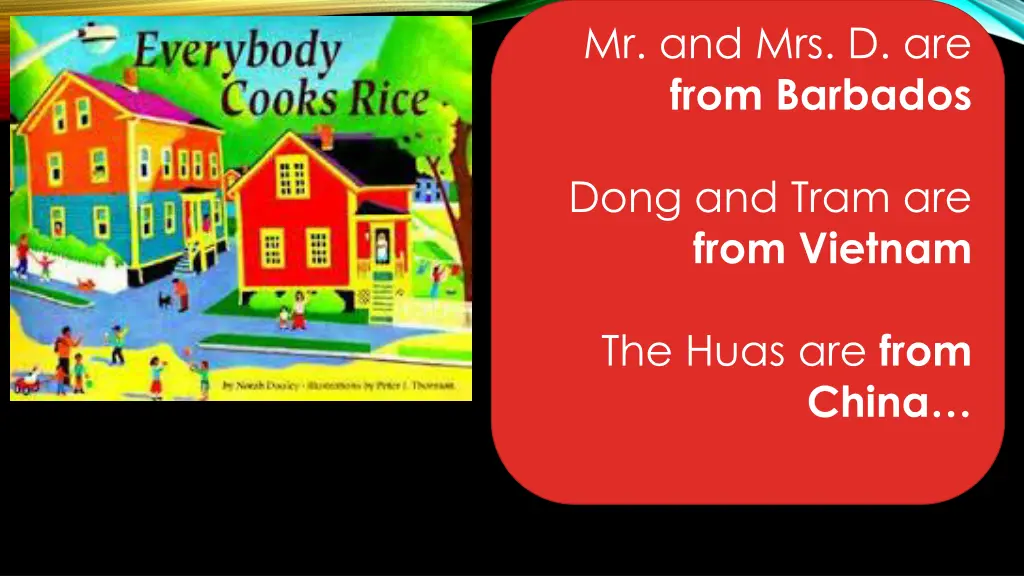 mr and mrs d are from barbados