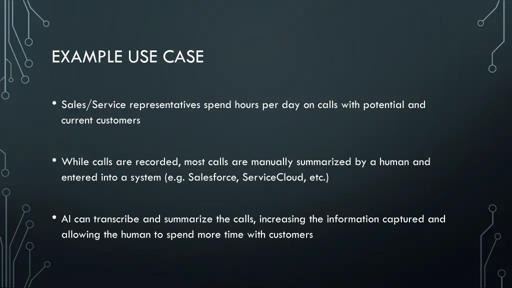 example use case