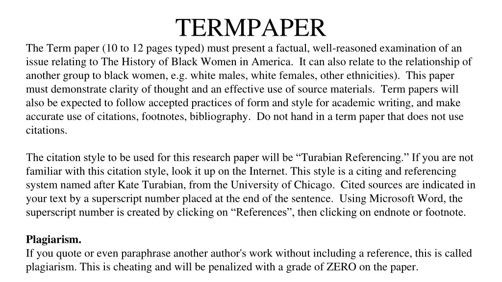 termpaper