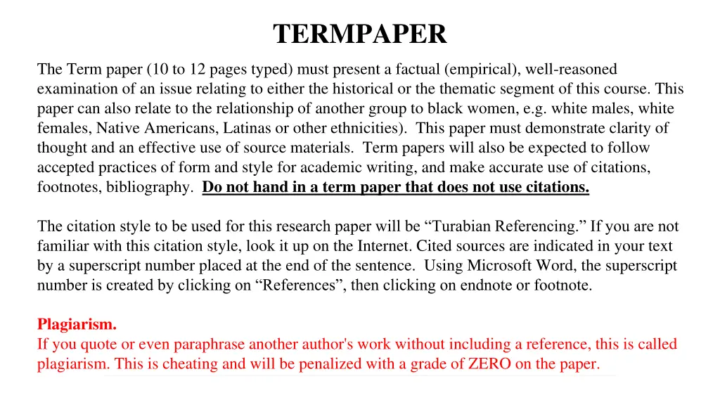 termpaper
