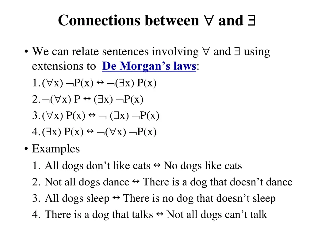 connections between and