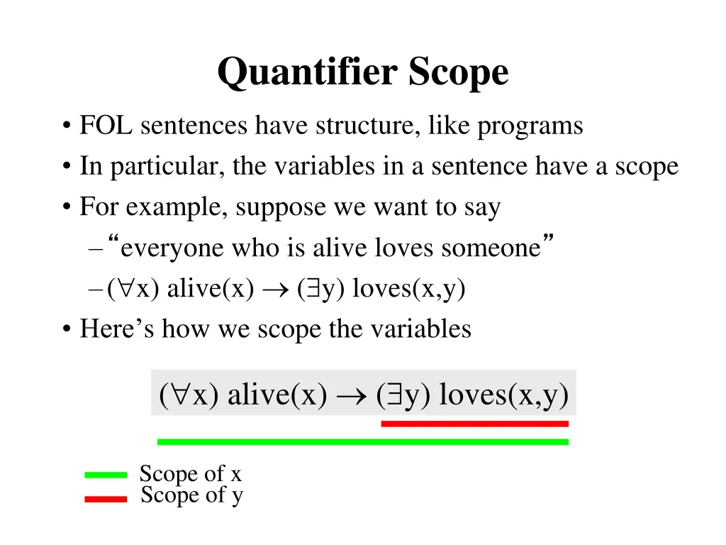 quantifier scope