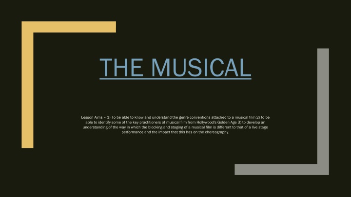 the musical