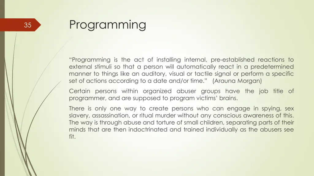 programming