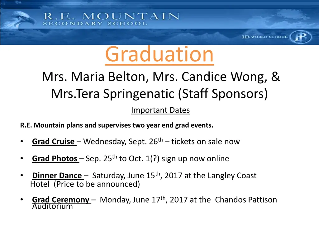 graduation