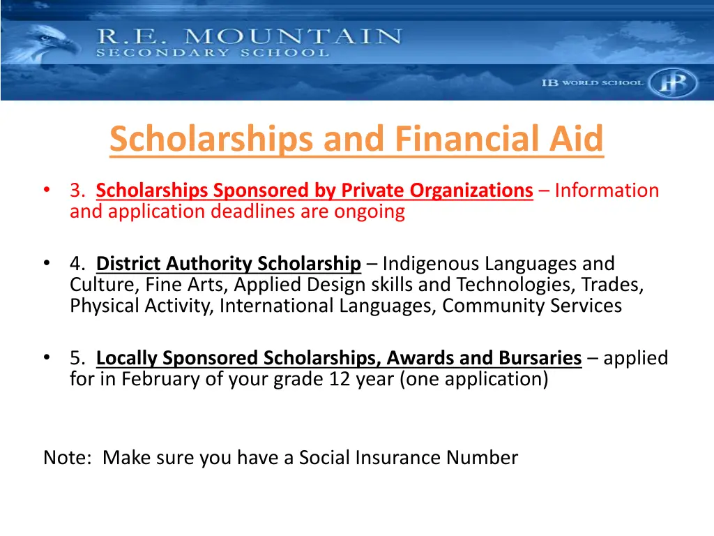 scholarships and financial aid 1