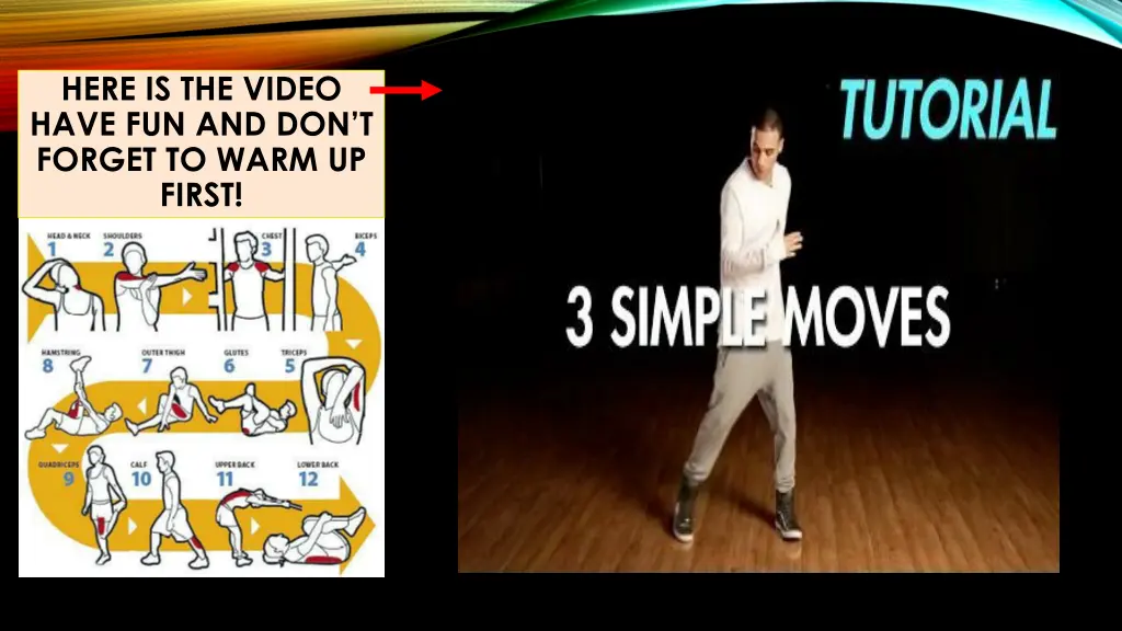 here is the video have fun and don t forget