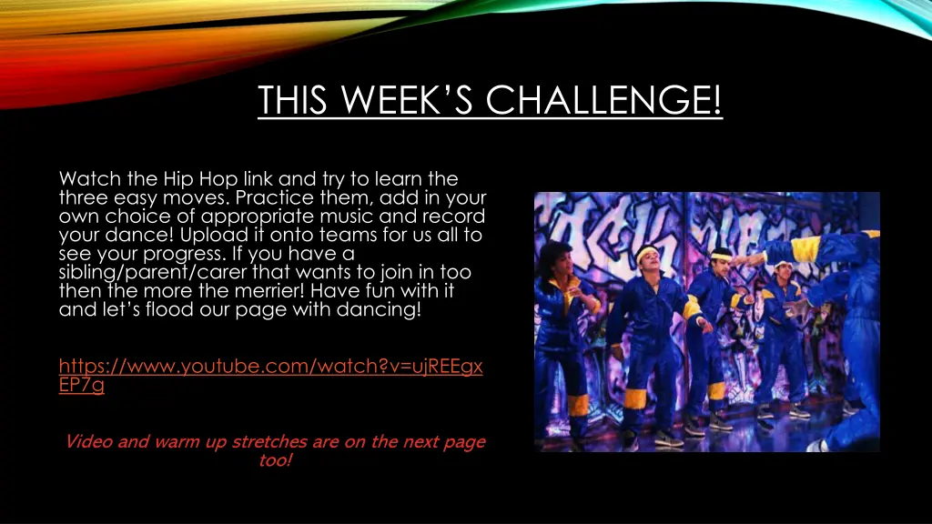 this week s challenge