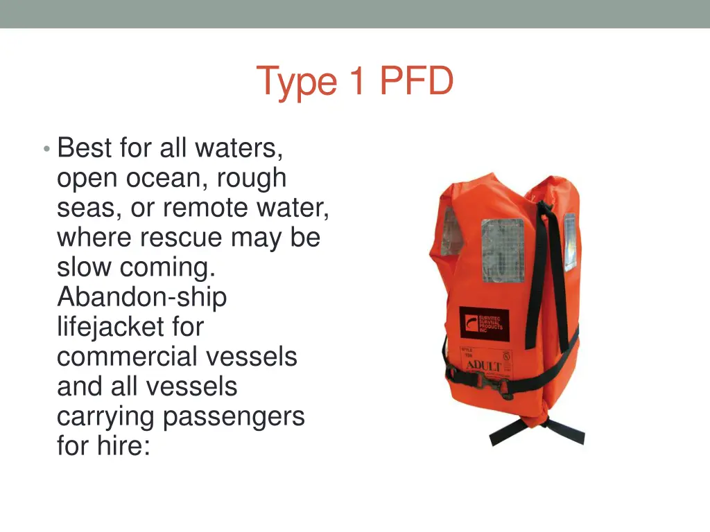 type 1 pfd