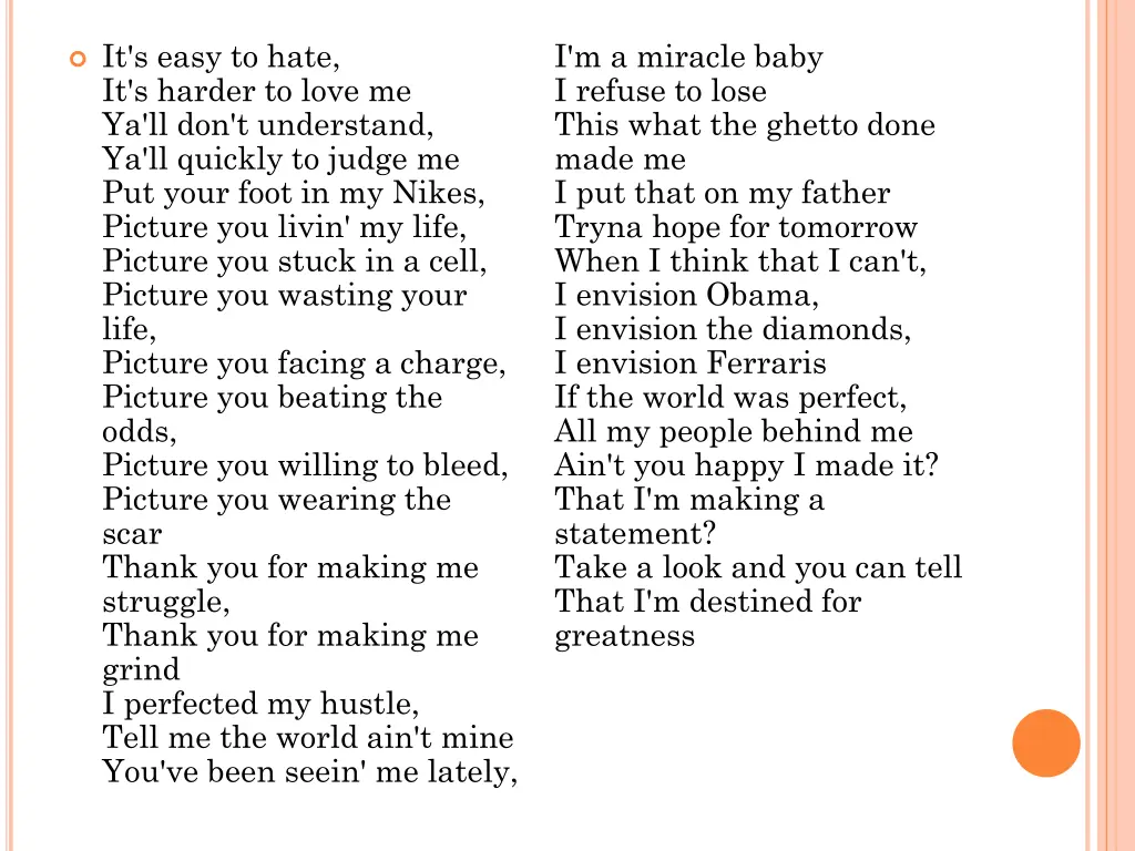 it s easy to hate it s harder to love