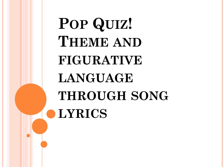 p op q uiz t heme and figurative language through