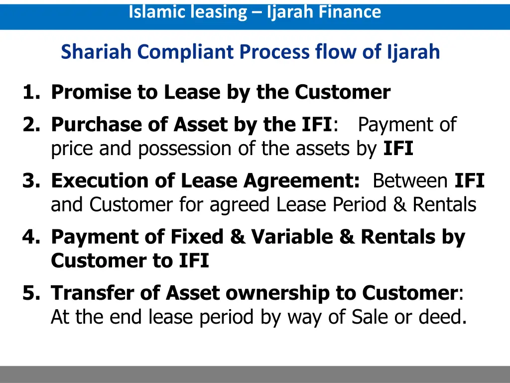 islamic leasing ijarah finance 7
