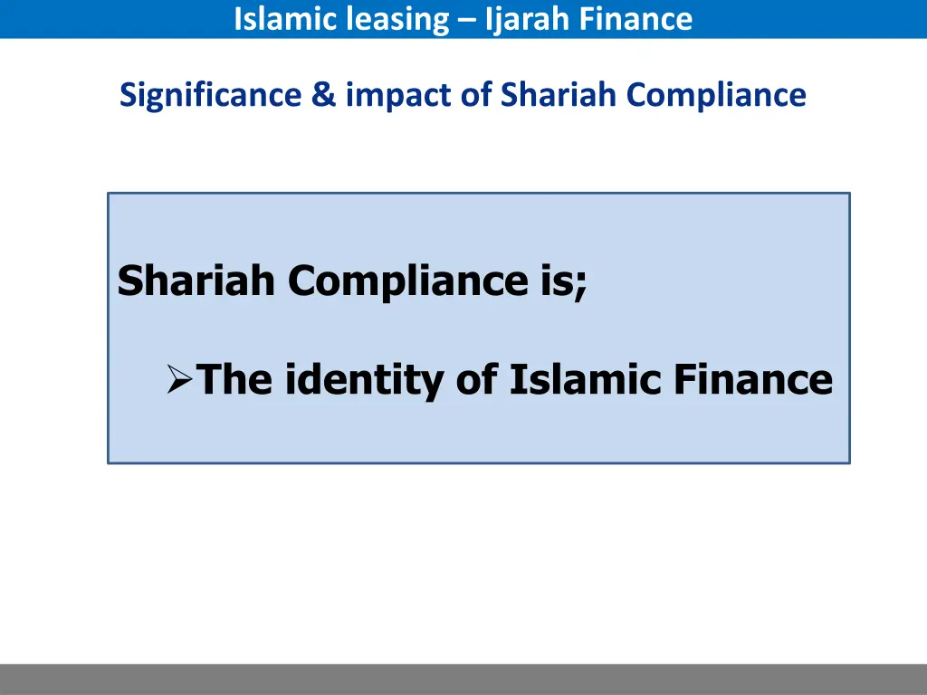 islamic leasing ijarah finance