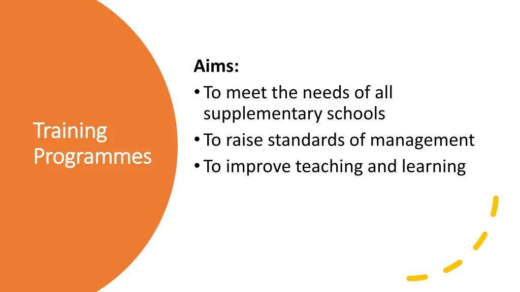 aims to meet the needs of all supplementary