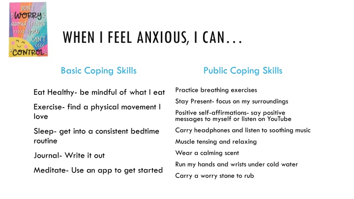 when i feel anxious i can