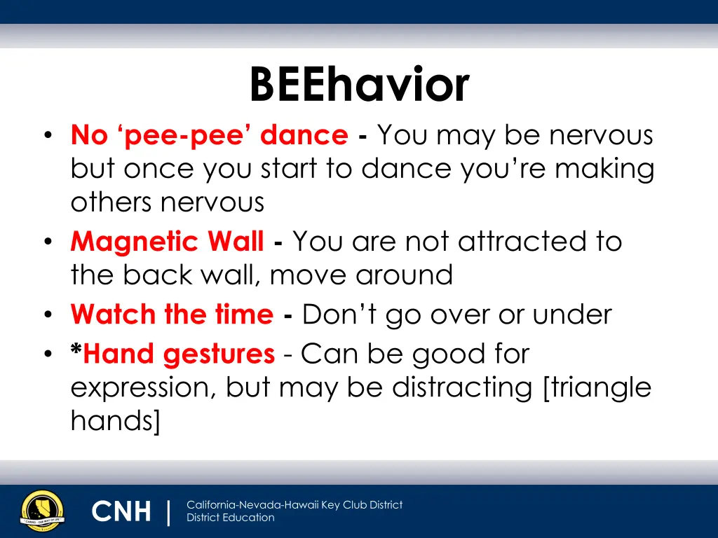 beehavior