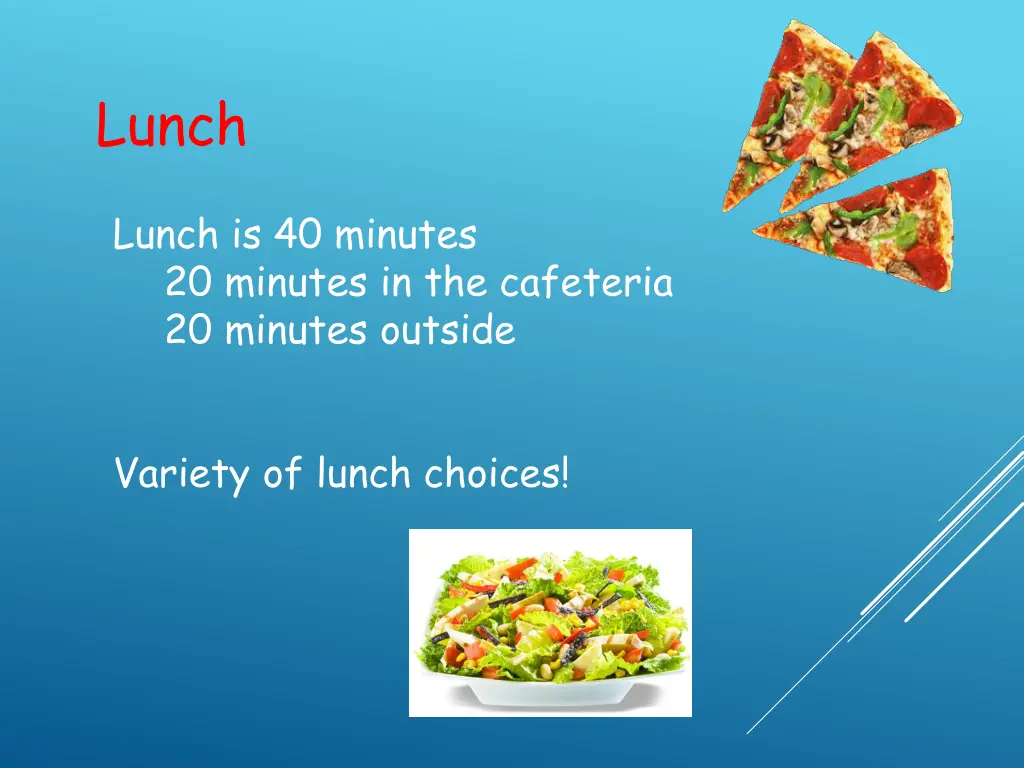 lunch