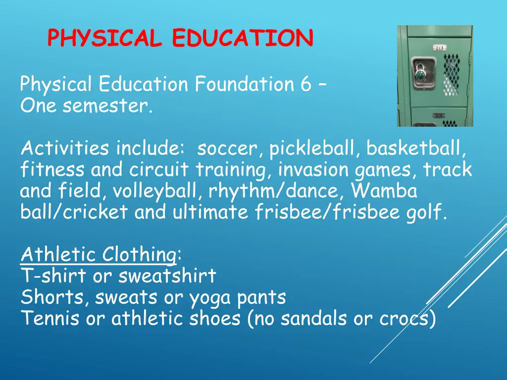 physical education