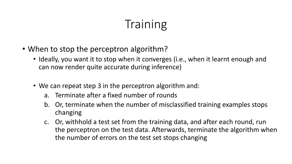 training 3
