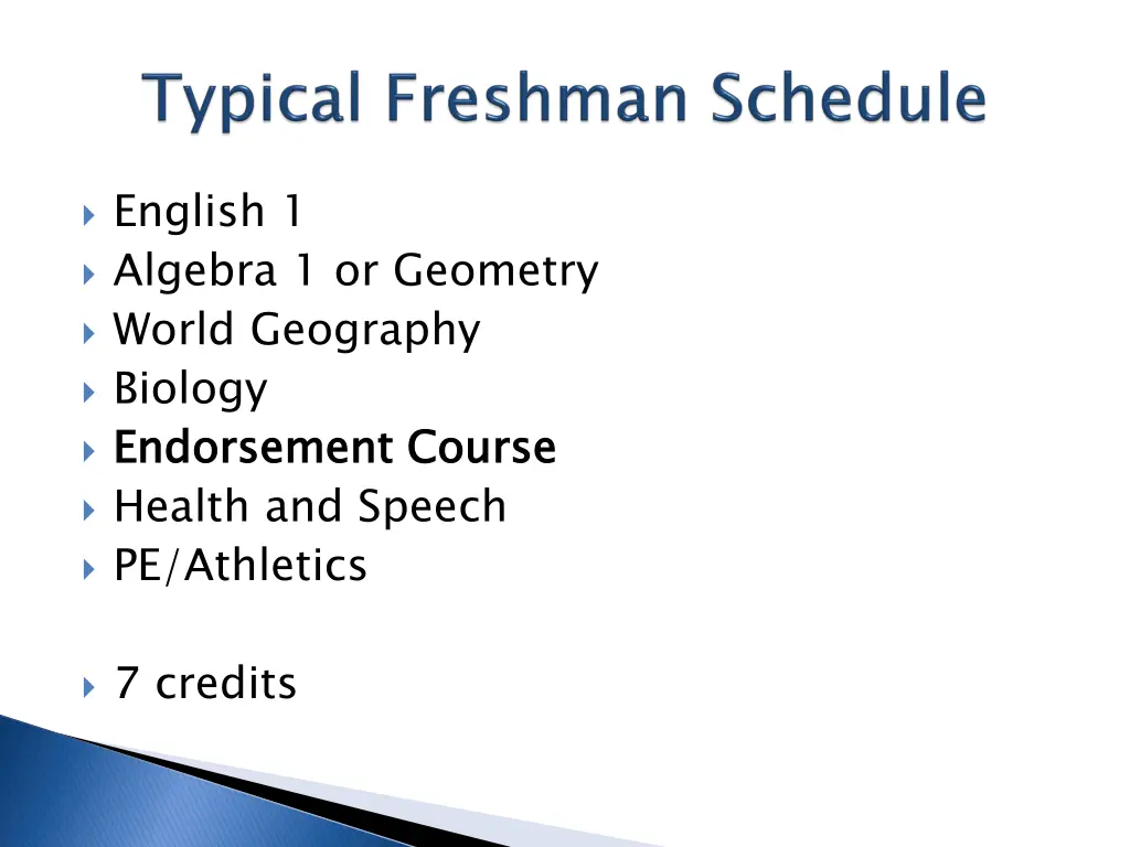 english 1 algebra 1 or geometry world geography