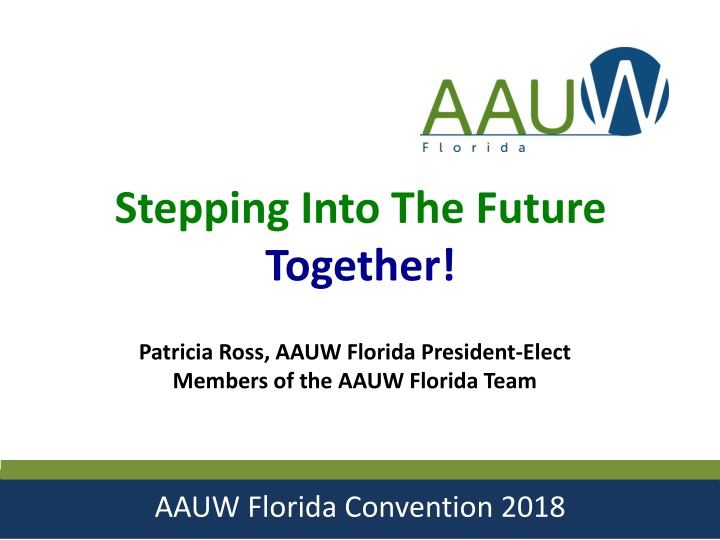 stepping into the future together