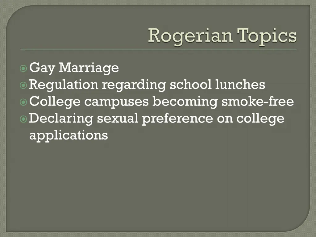 gay marriage regulation regarding school lunches