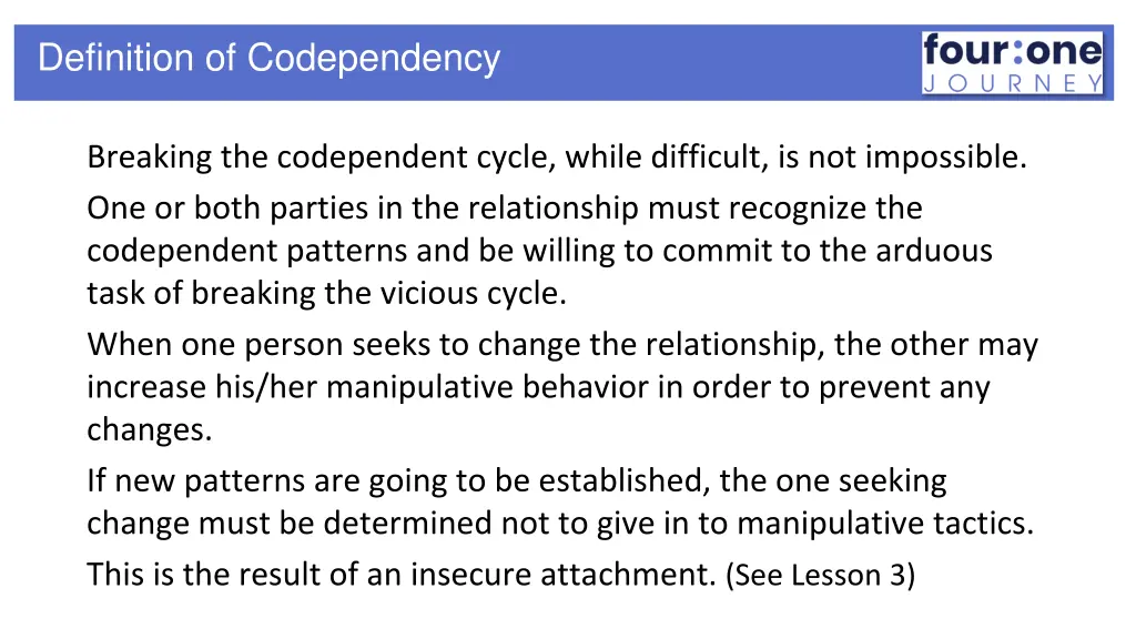 definition of codependency 1