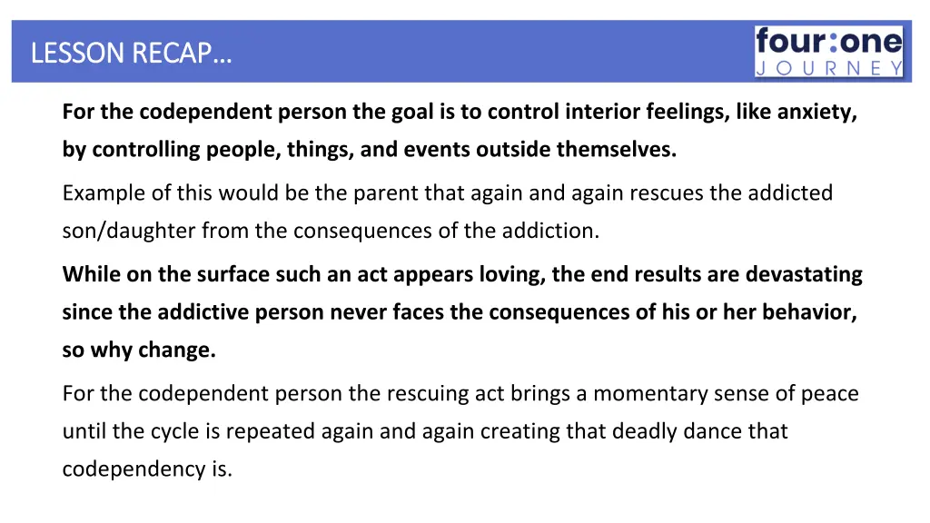 lesson recap lesson recap
