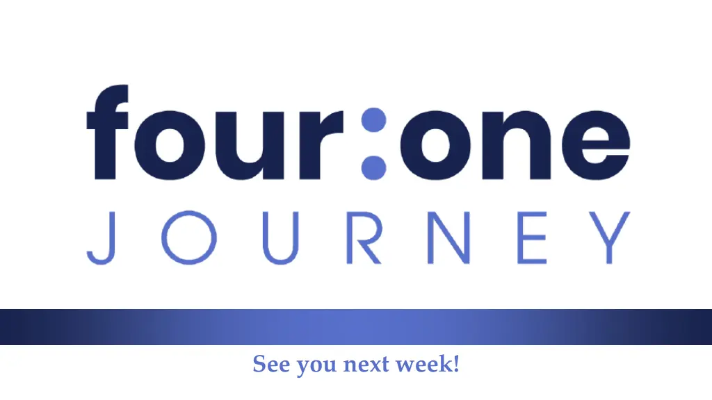 see you next week