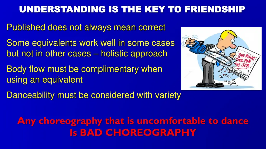 understanding is the key to friendship