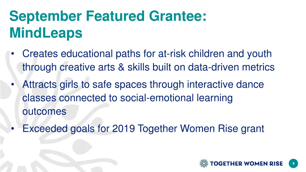 september featured grantee mindleaps