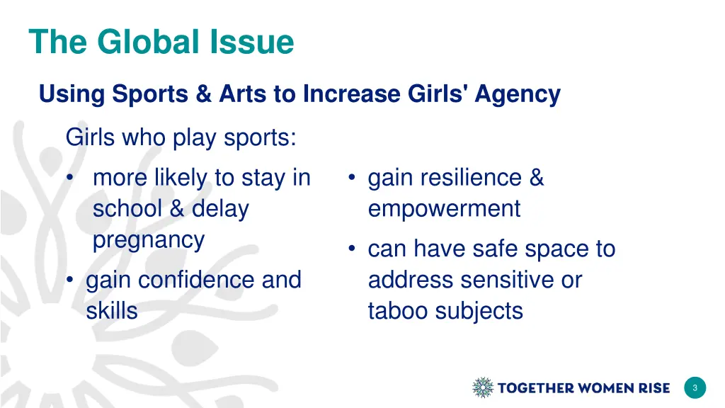 the global issue
