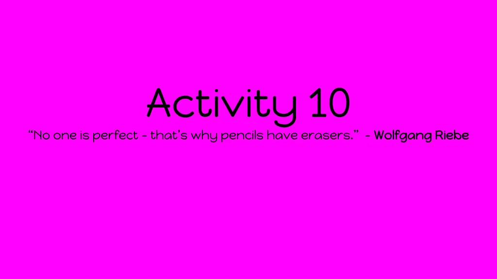 activity 10