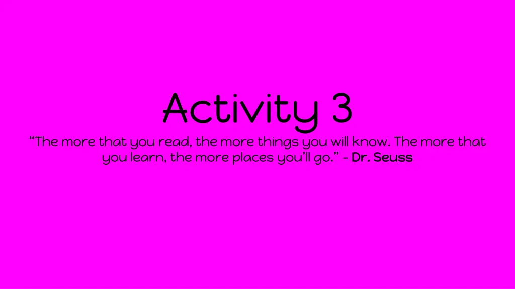 activity 3