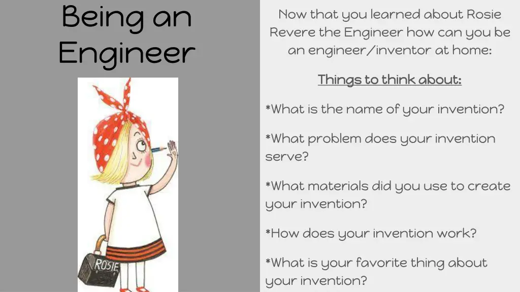 being an engineer