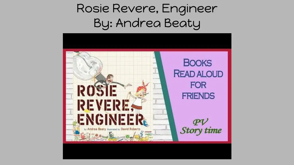 rosie revere engineer by andrea beaty