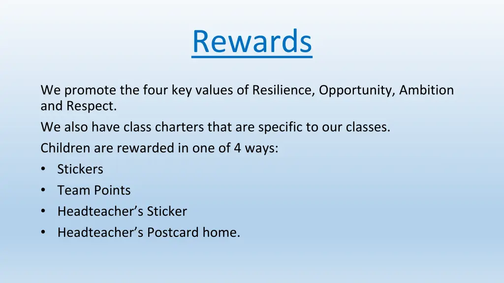rewards