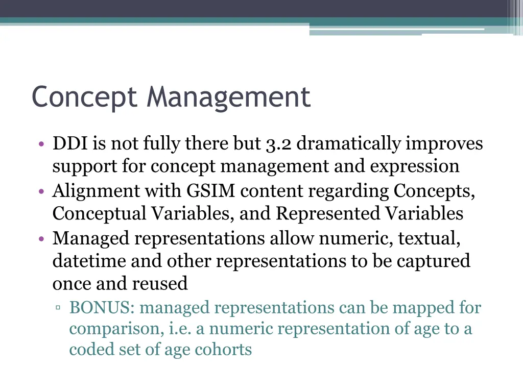 concept management