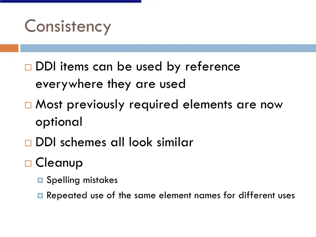 consistency 1