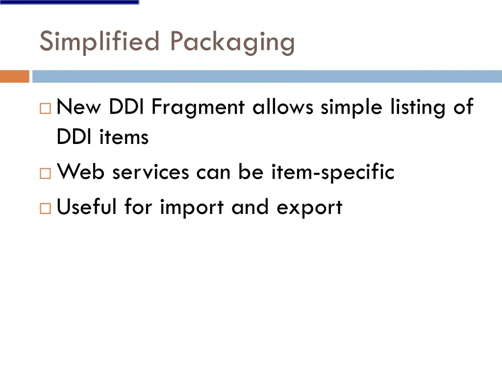 simplified packaging 1