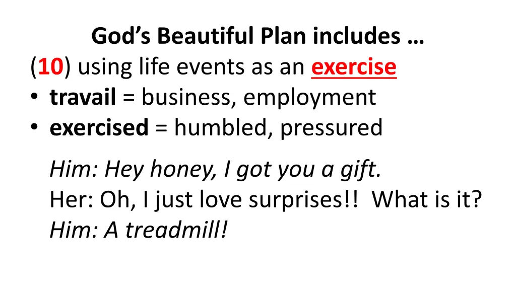 god s beautiful plan includes 10 using life