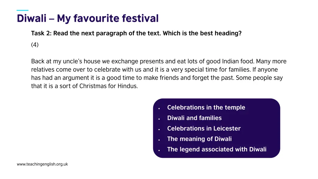 task 2 read the next paragraph of the text which 3